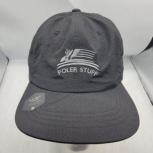 Poler Stuff Game Nylon Floppy Hat Black Camping Outdoors Hiking Summer